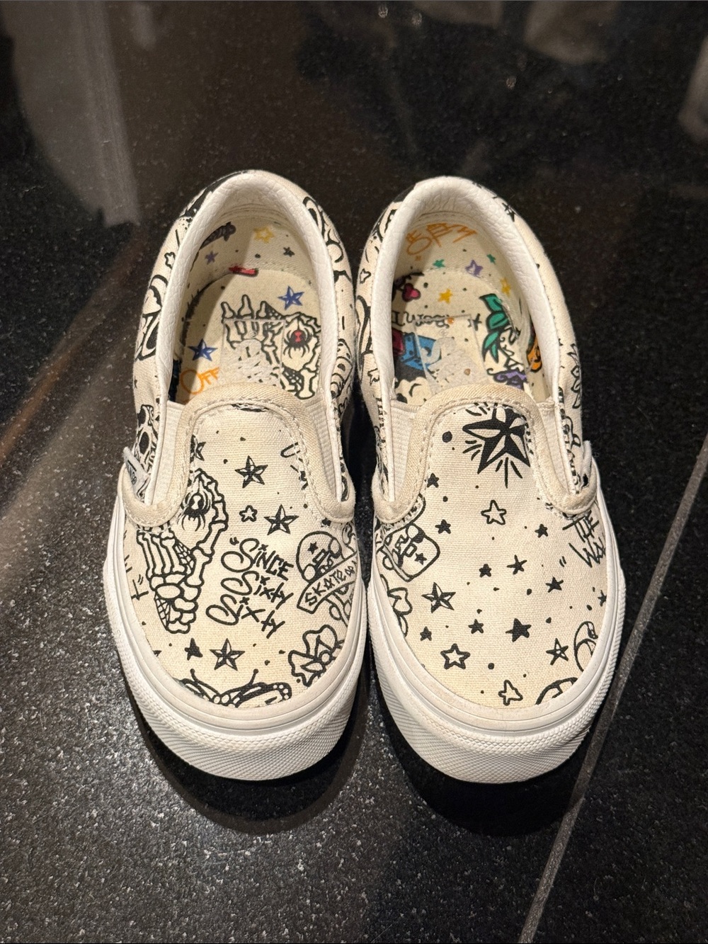 Vans Canvas Slip-On Shoes - Color Me series